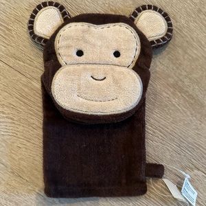 Pottery Barn Kids Monkey Bath Mitten